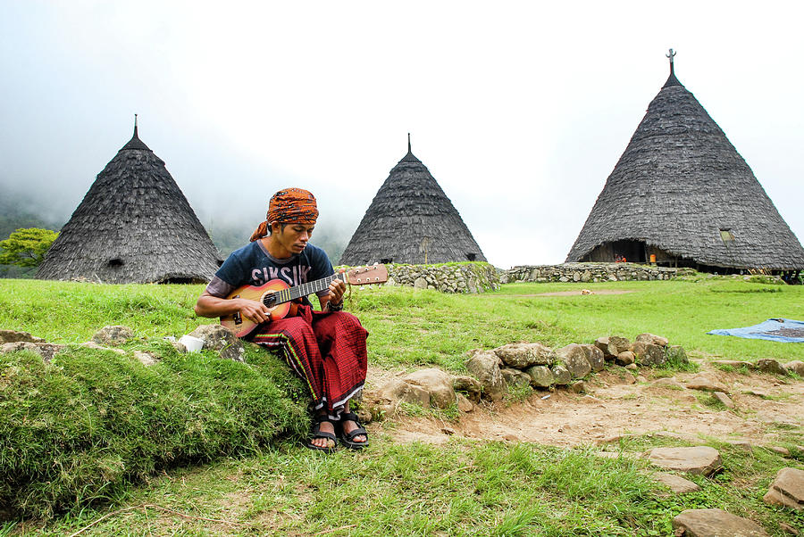 A Distant Village II -  Wae Rebo Village, Flores, Indonesia,  Photograph by Earth And Spirit