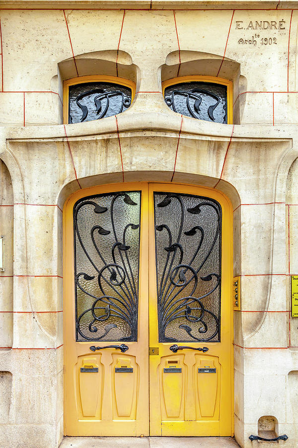 A door in Nancy Photograph by W Chris Fooshee