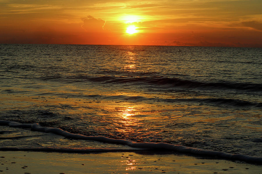 A Doubled Jekyll Island Sunrise Photograph by Ed Williams