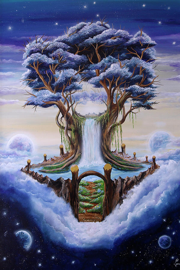 A Dream Of A Tree Painting by Krakowski Conny - Pixels