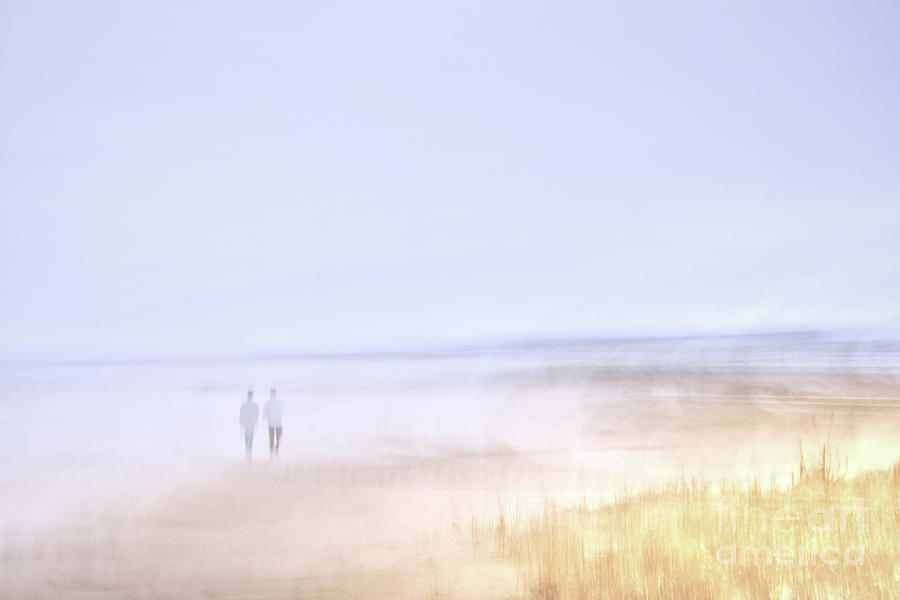 Beach Photograph - A Dreamy Stroll by Robert Anastasi