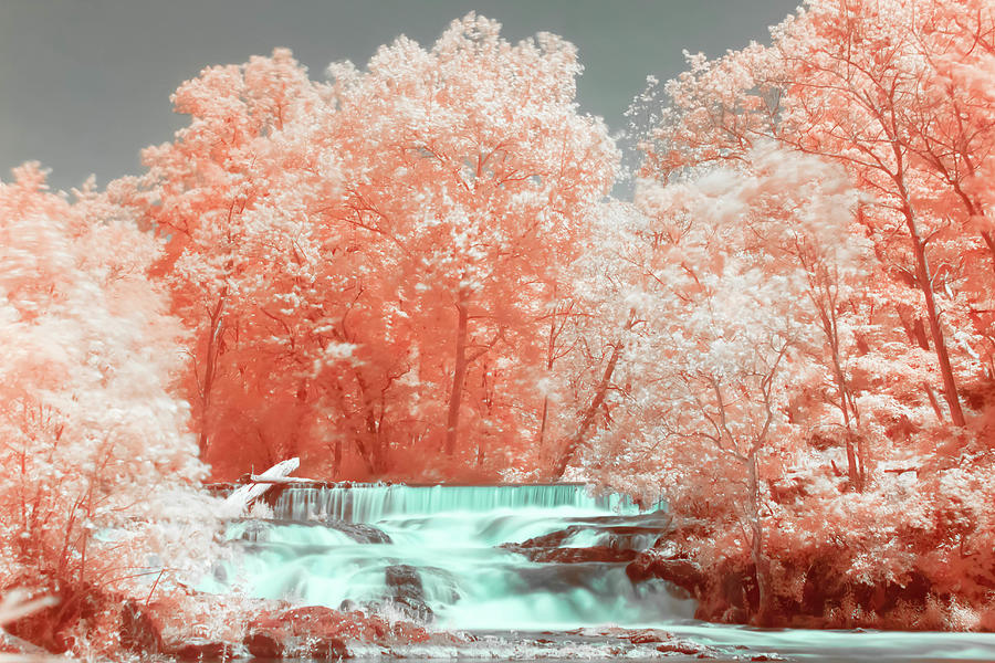 A Dreamy Waterfall Photograph by Auden Johnson