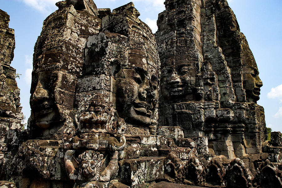 A Face With No Name - Bayon Temple, Angkor Wat, Cambodia Photograph by Earth And Spirit