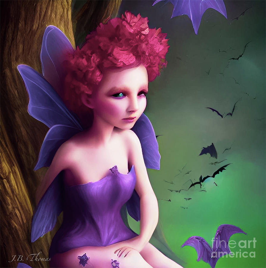 A fairie Digital Art by JB Thomas