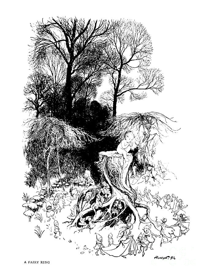 A Fairy Ring h1 Drawing by Historic Illustrations Pixels