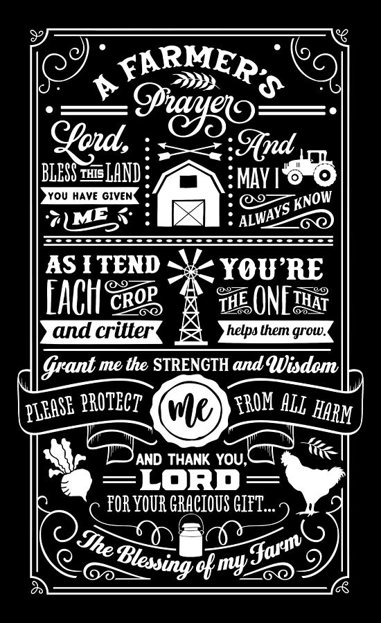 A Farmers Prayer Digital Art by Sambel Pedes