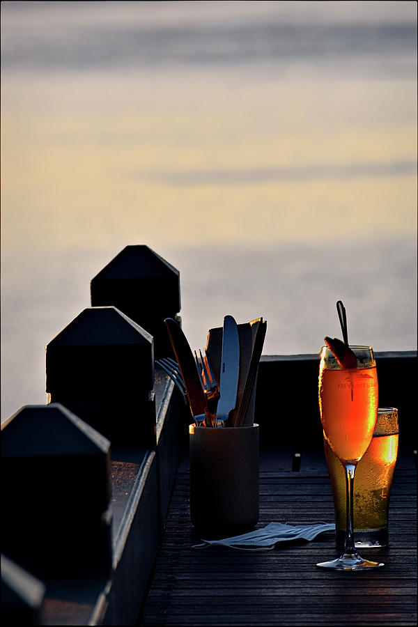 A few drinks at sunset Photograph by Andrei SKY