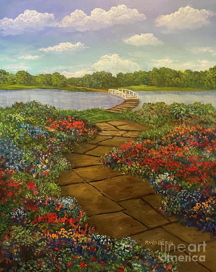 Path To Enlightenment  Painting by Rand Burns