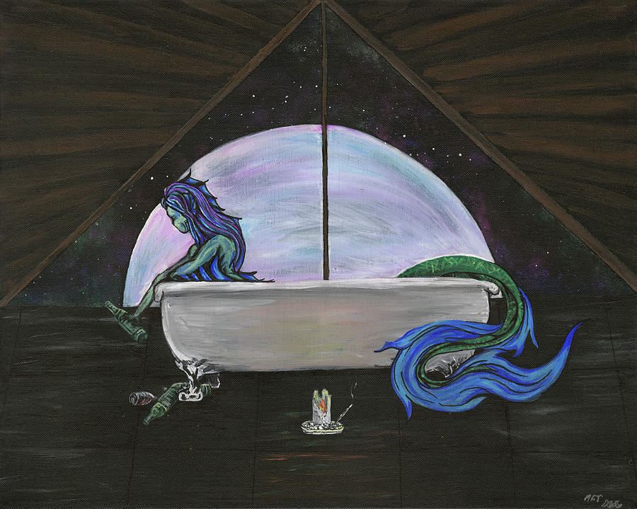 A Fish out of Water Painting by Megan Thompson