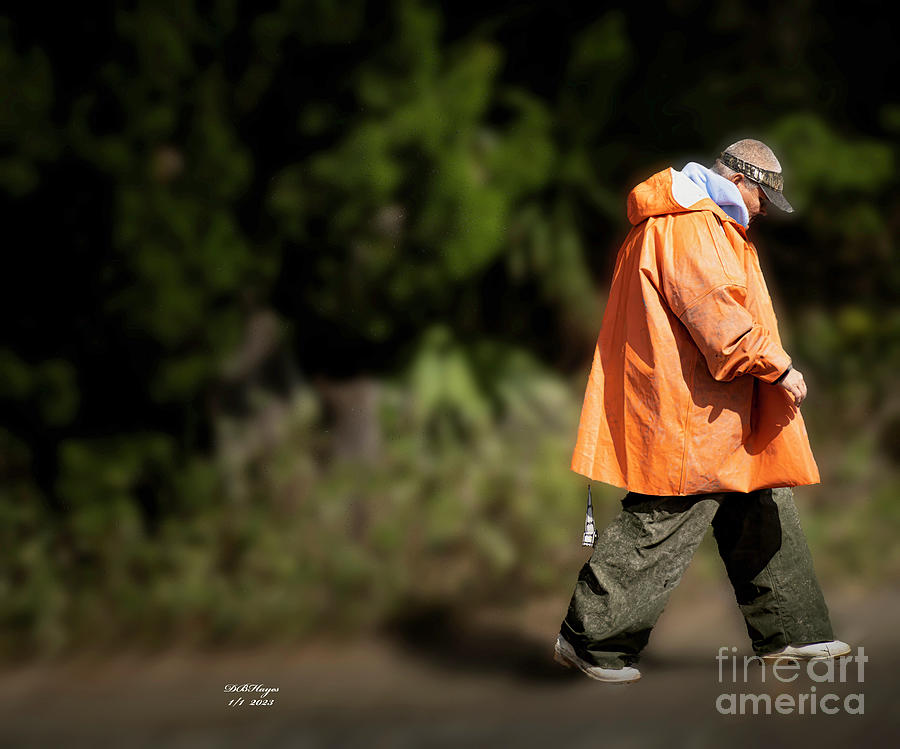 A Fishermans Walk Photograph by DB Hayes