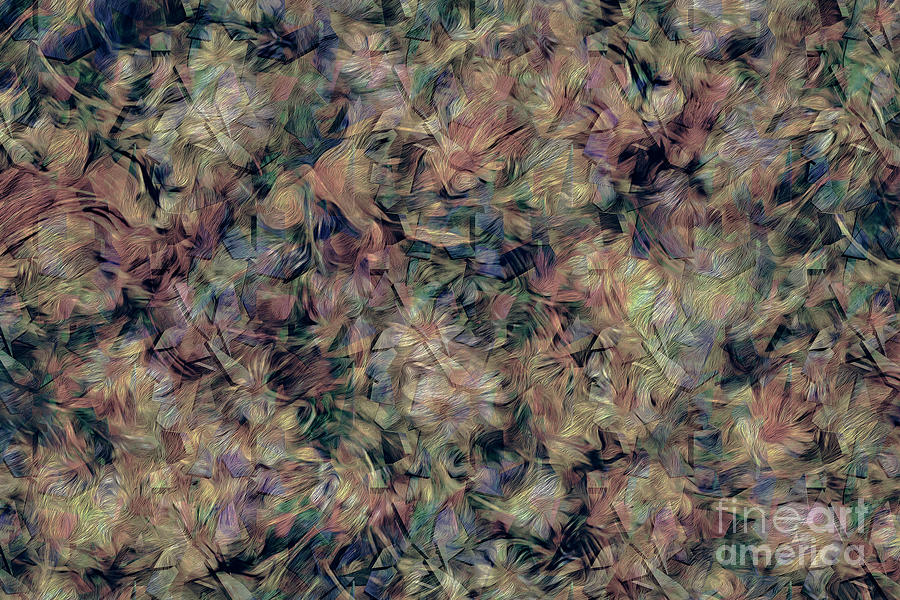 A Floral Abstract Digital Art by Edmund Nagele FRPS
