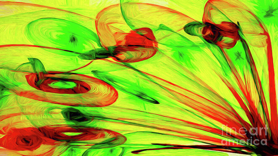 A Flower Bouquet Digital Art by Diana Mary Sharpton