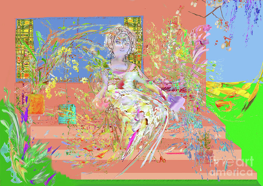 A Forming Memory Digital Art by Dorothy Pugh