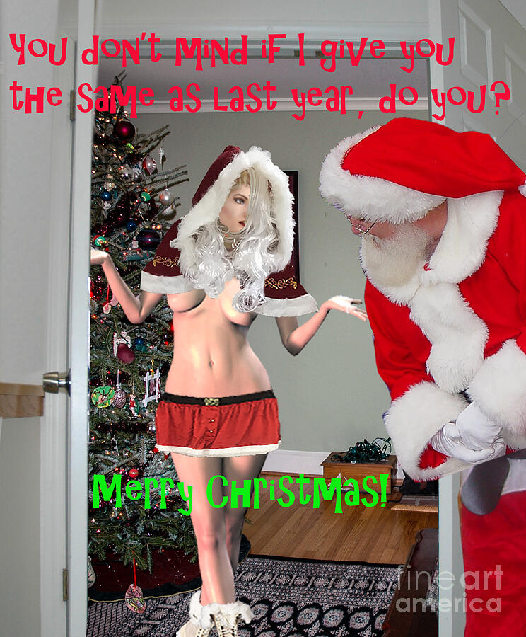 Santa Photograph - A Gift for Santa by Broken Soldier Santa Photograph - A Gift for Santa by Broken Soldier
