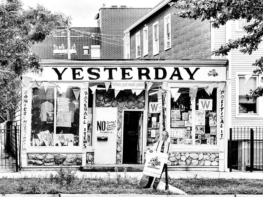 A GLIMPSE OF YESTERDAY Only Yesterday Photograph by William Dey