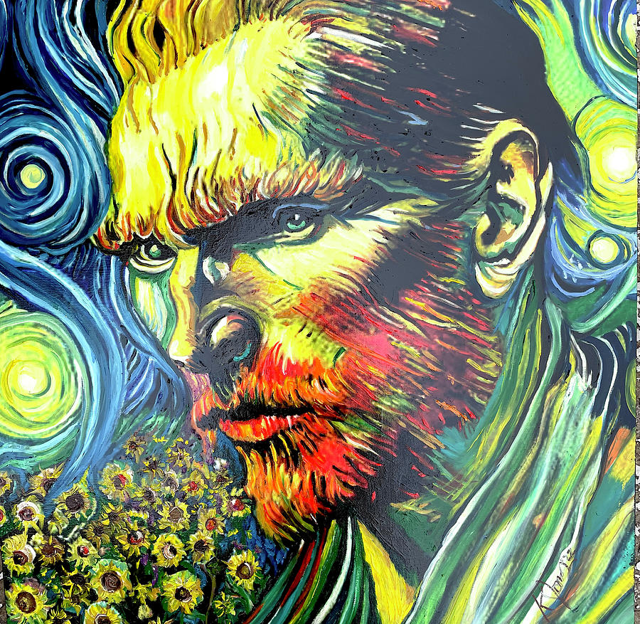 a Gogh Gogh Painting by Kasey Jones