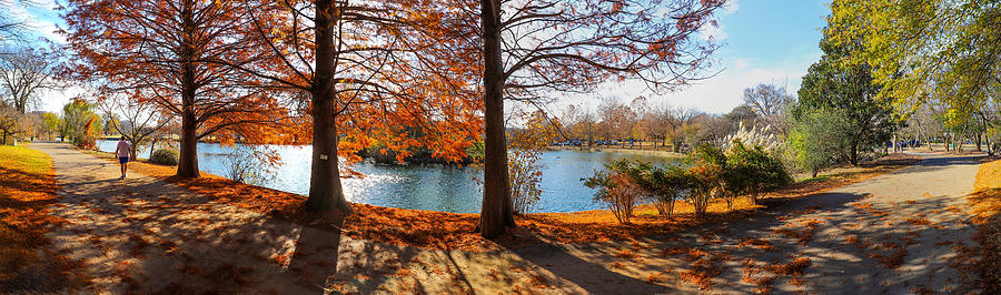 A Gorgeous Autumn Day at Centennial Park Photograph by Marcus Jones