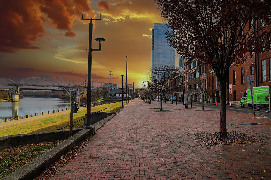 A Gorgeous Sunset in Nashville Photograph by Marcus Jones