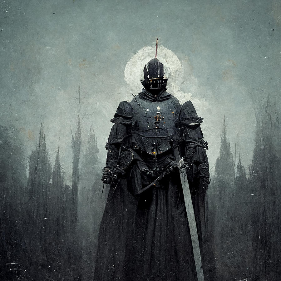 a Gothic knight from the front 21dd6e1a 124d 414b 4f65 4bee6ce8f11d ...