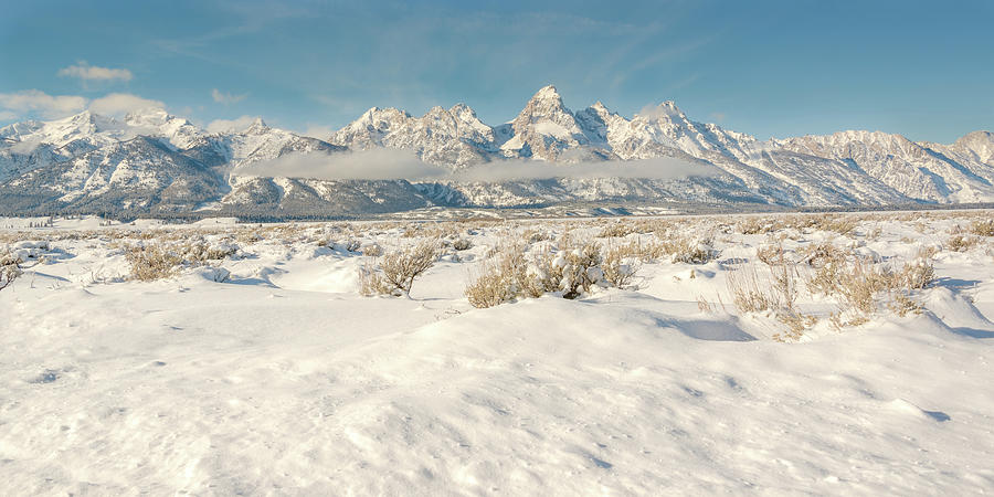 A Grand Teton Winter Photograph by Yeates Photography