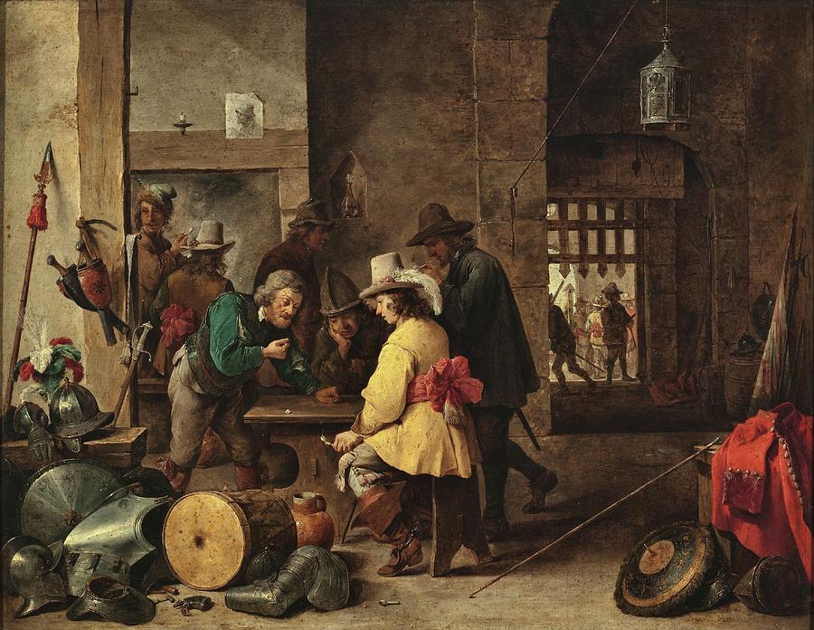 A Guard Room David Teniers the YoungerSeventeenth century Painting by ...