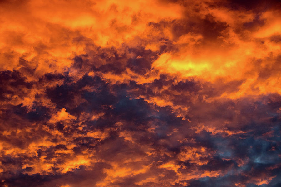 A Handful of Sunset Photograph by Steve Stuller