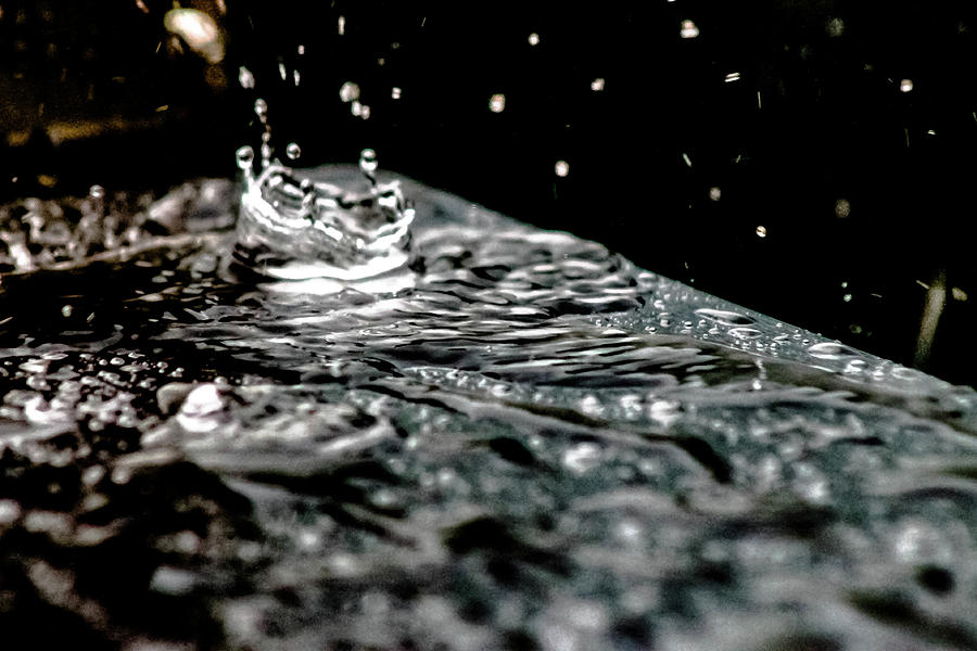 A Hard Rain Photograph by Addison Likins