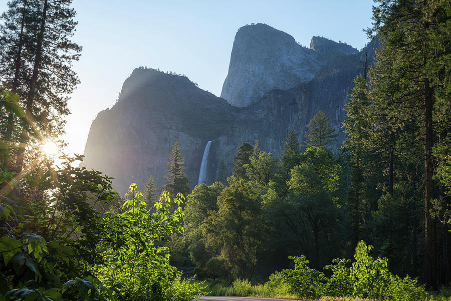 A Heavenly Light For Yosemite Valley Photograph by Joseph S Giacalone