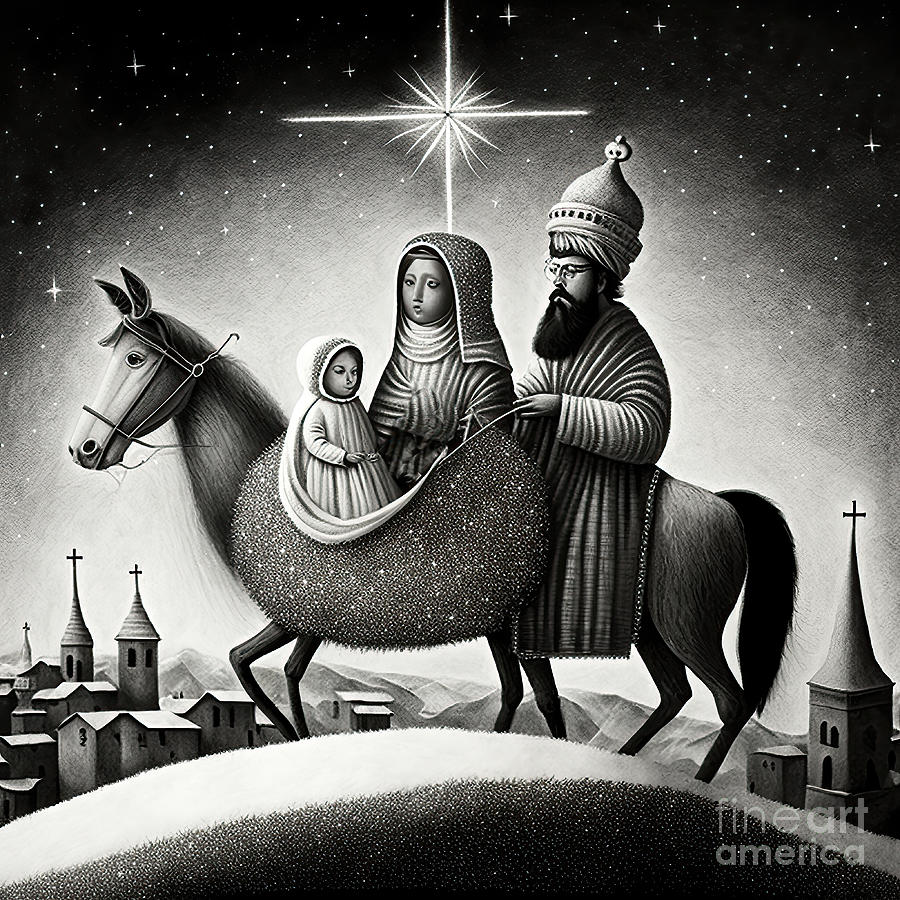 A Holy Christmas 02 Photograph by Jack Torcello