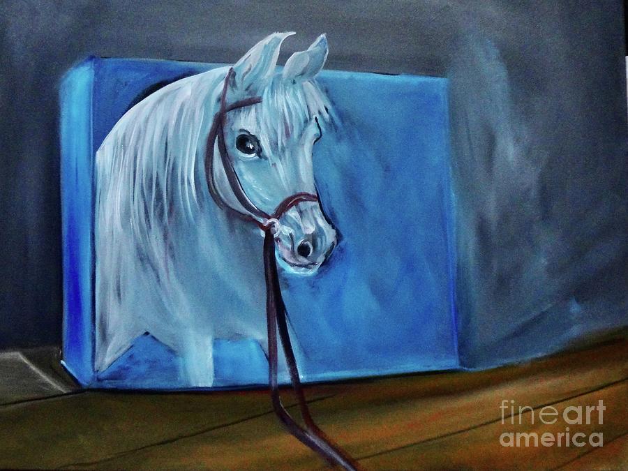 A Horse Painting Painting by Jenny Lee