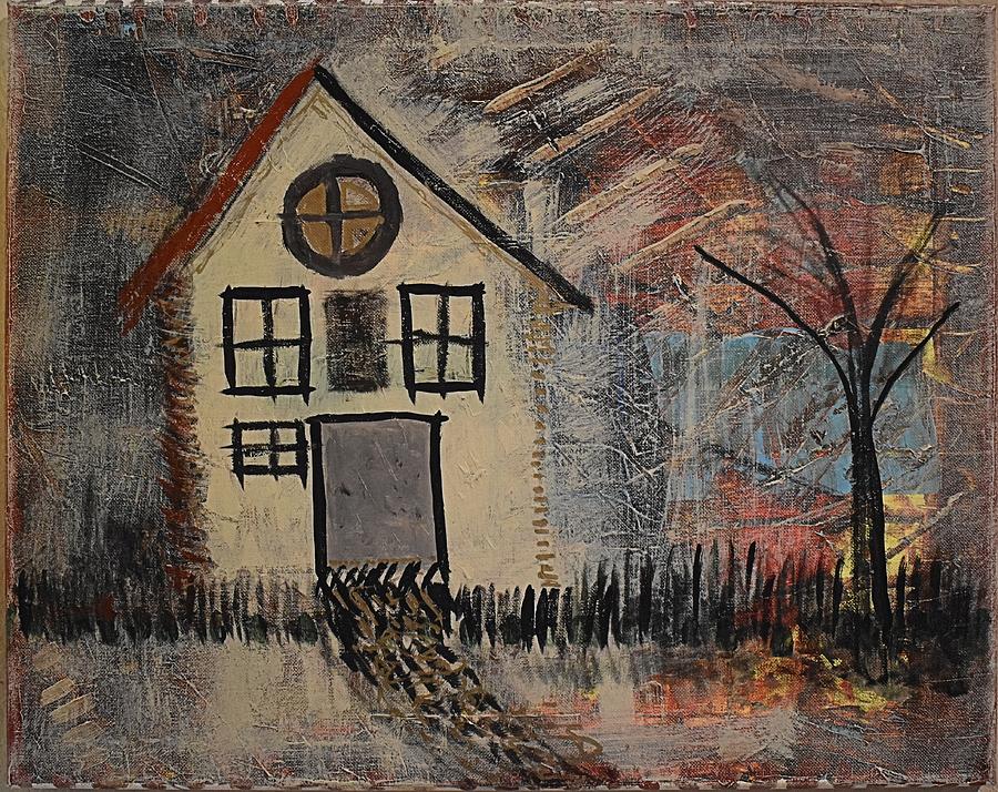 A House Divided Painting by Pam OMara
