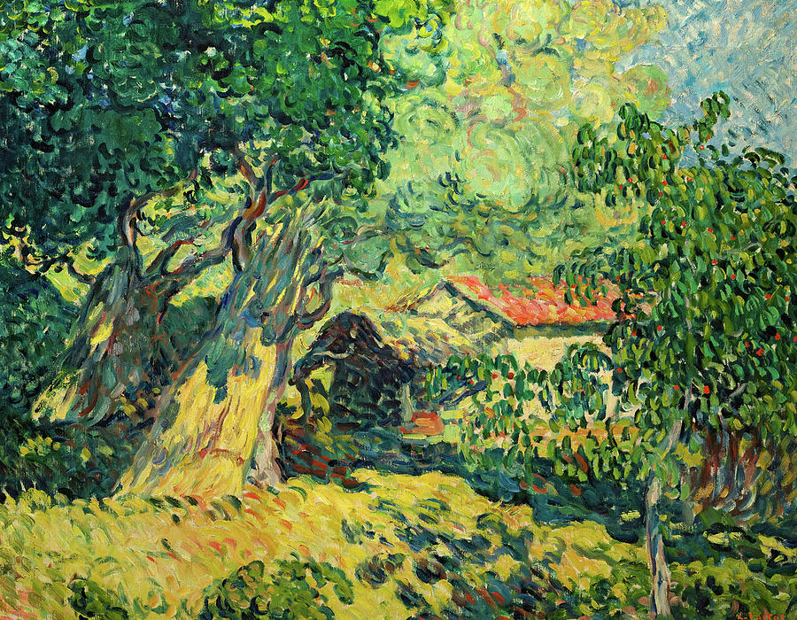 A Hut in the Woods Painting by Louis Valtat - Pixels