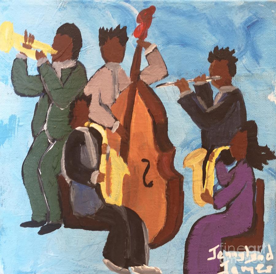 A Jazz in Time Painting by Jennylynd James