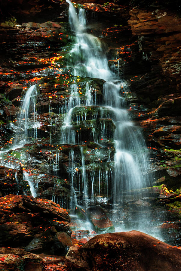 A Jewel of Waterfalls Photograph by Paul W Faust - Impressions of Light