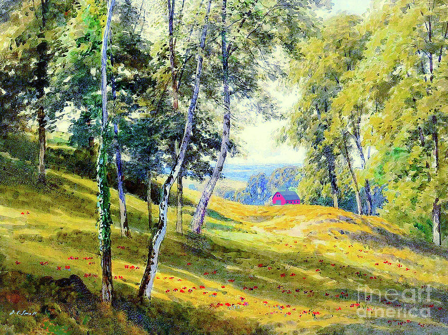 Landscape Painting - A Joy Filled Day by Jane Small