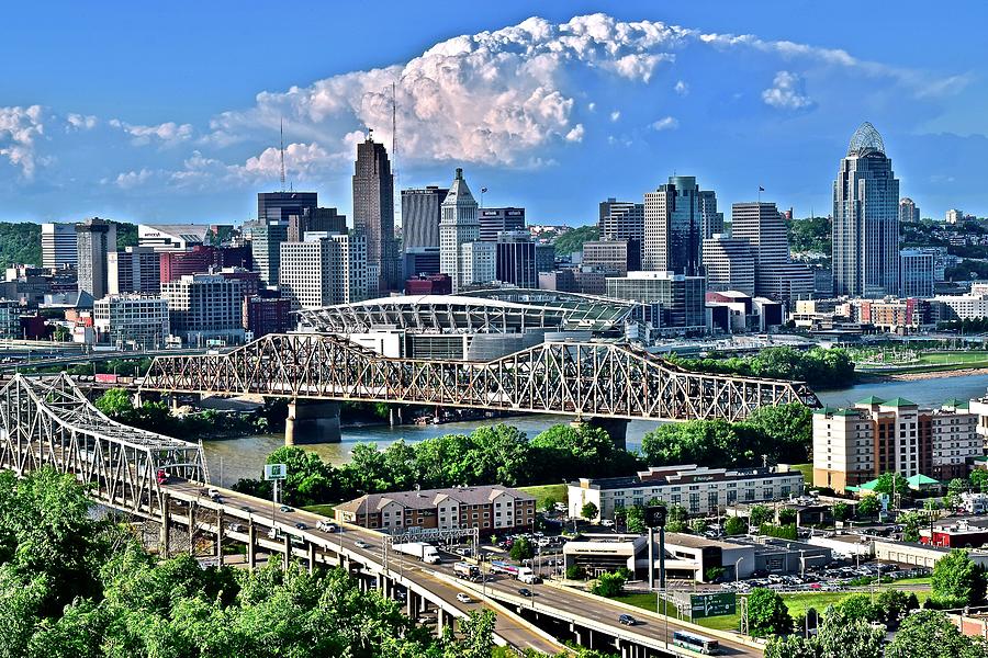 A Kings View Of The Queen City Photograph