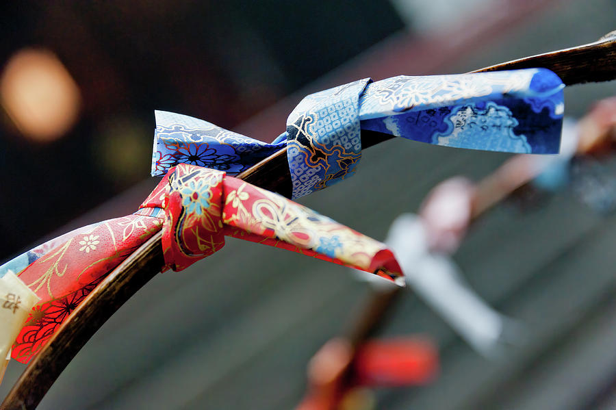A knot for a wish, Nikko. Japan Photograph by Lie Yim
