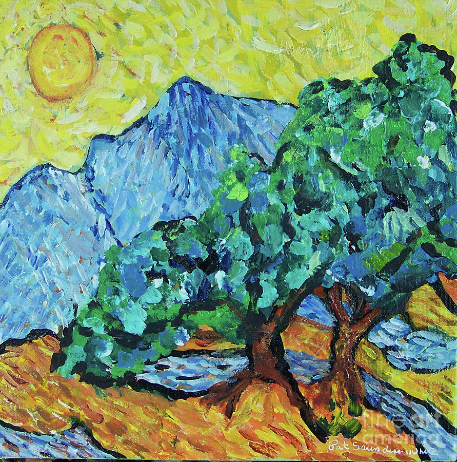 A La Van Gogh Painting by Pat Saunders-White