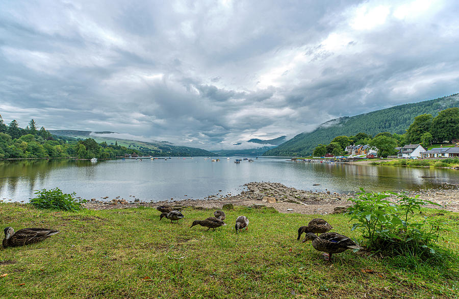 a lake in Glencoe, UK Photograph by Dubi Roman
