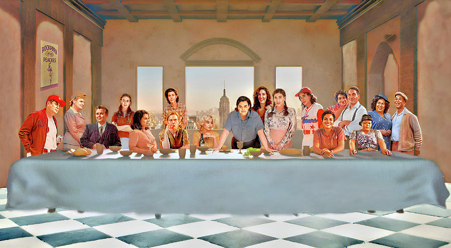 A Leagues The Last Supper Digital Art Digital Art By Mamagoose Designs Fine Art America 3018