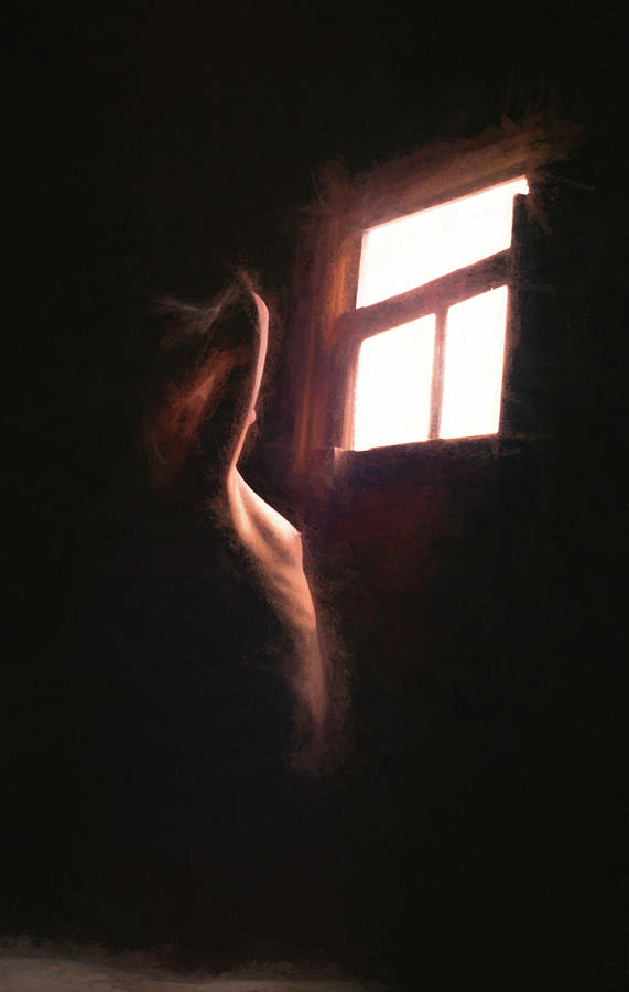 A Light Breeze Through a Window Photograph by Wayne King