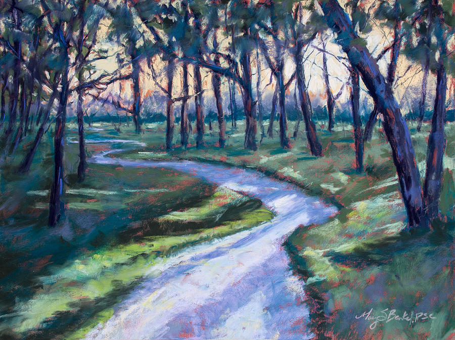 A Light Unto My Path Painting by Mary Benke