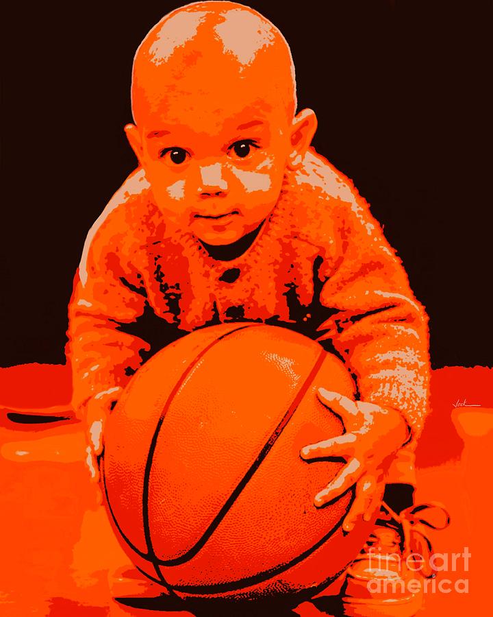 Boy Painting - A Little Help Please by Jack Bunds Boy Painting - A Little Help Please by Jack Bunds