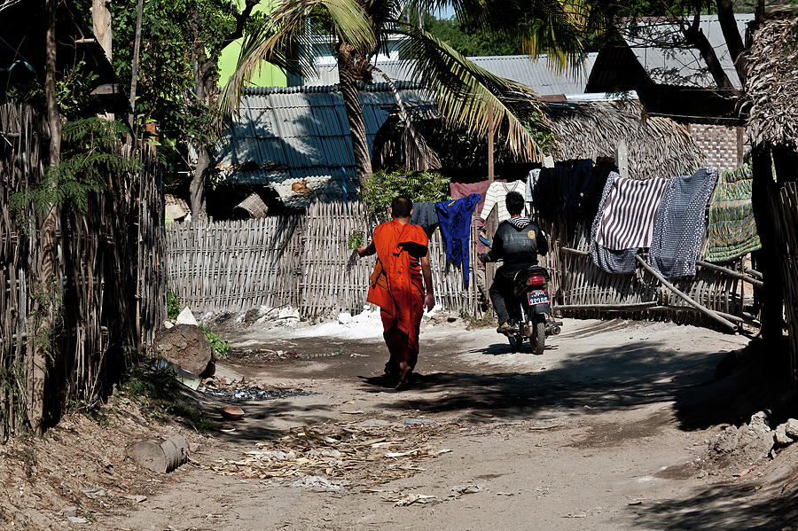  A little path of faith, Myanmar Photograph by Lie Yim