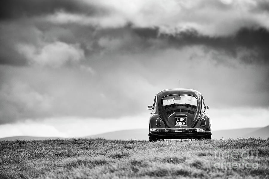 A Lone VW Photograph by Tim Gainey