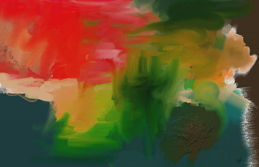 A Loose Mess Digital Art by Shelli Fitzpatrick A Loose Mess Digital Art by Shelli Fitzpatrick