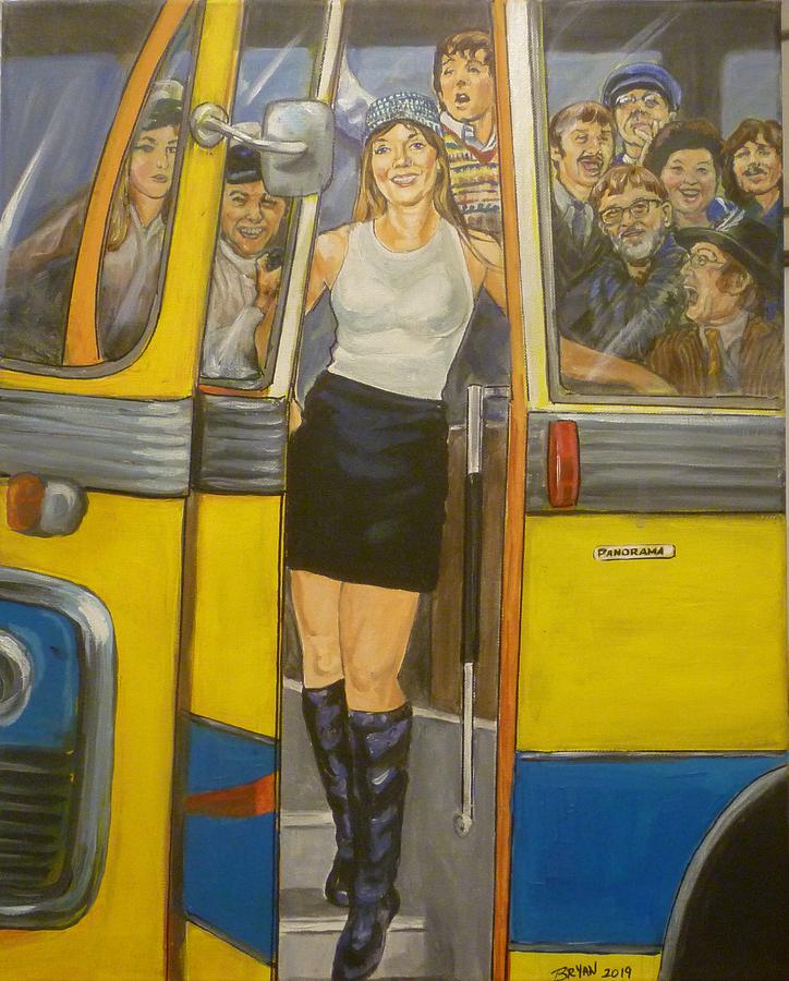 A Magical Mystery Tour Painting by Bryan Bustard