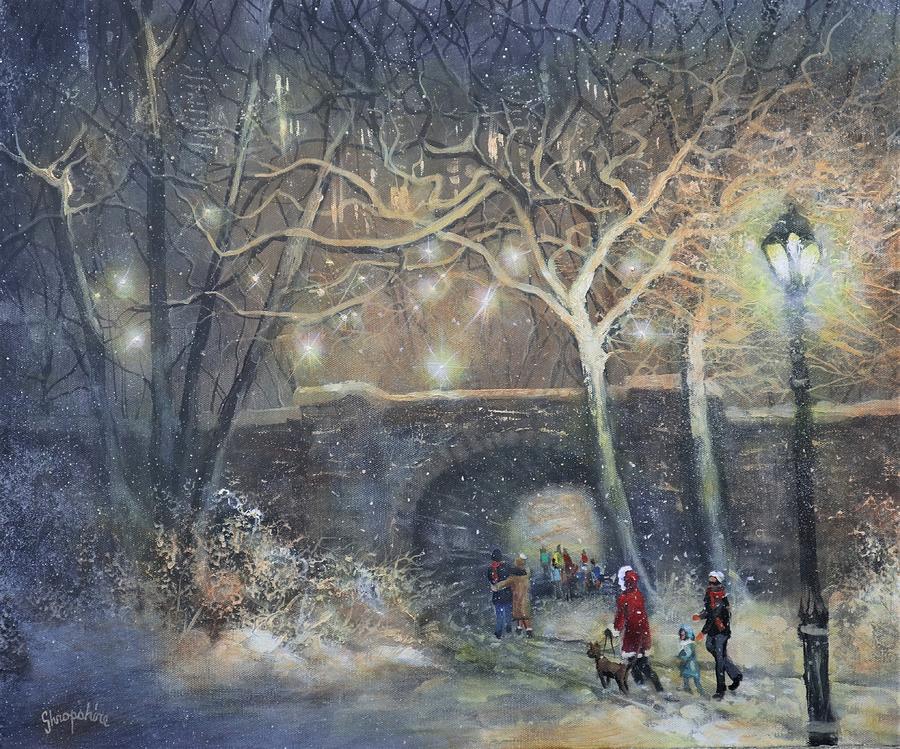 A Magical Walk Painting by Tom Shropshire