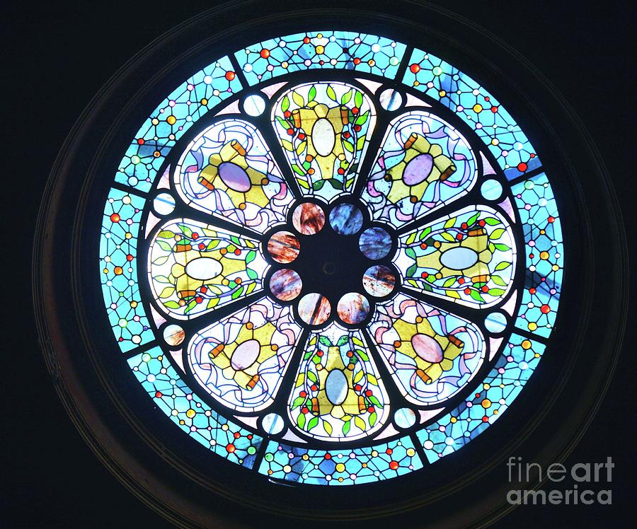 Baltimore Photograph - A Magnificent Skylight In Blue by Marcus Dagan