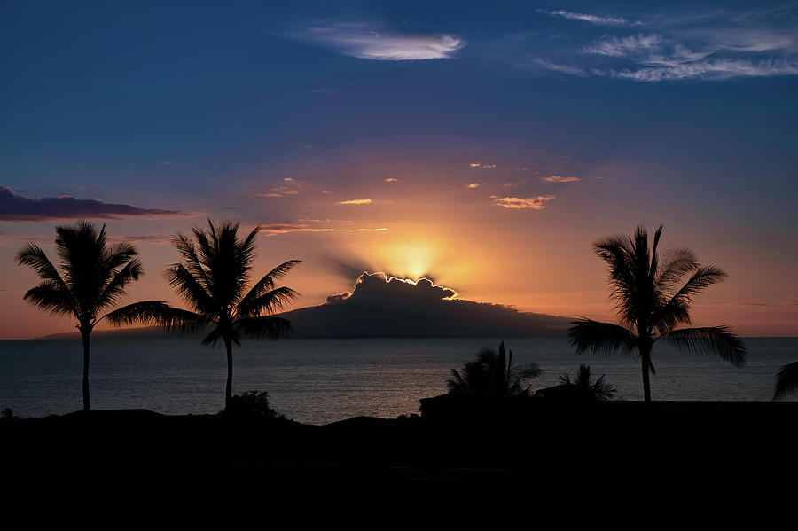 A Maui sunset Photograph by Dave Hallock Fine Art America